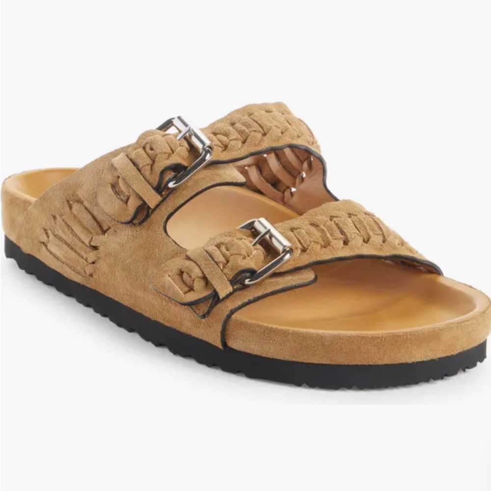 Isabel Marant Lennyo Suede Slide Sandal size 35 5
